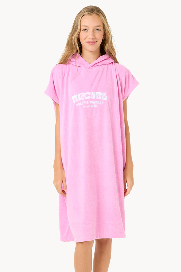 Girls Classic Surf Hooded Towel