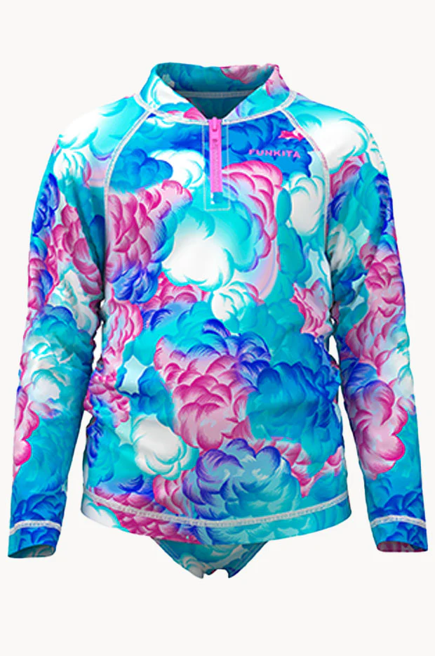 Girls Cloud Street Suntop Set - Image 3