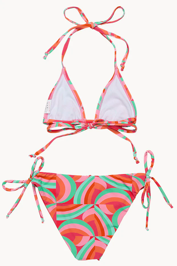 Girls Geo Melon Tri Set - Image 2