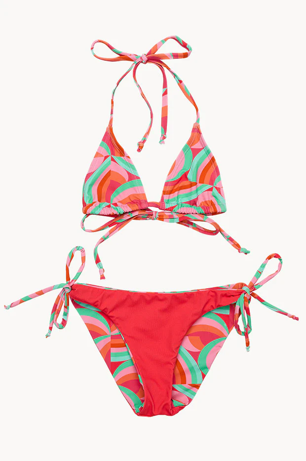 Girls Geo Melon Tri Set - Image 3