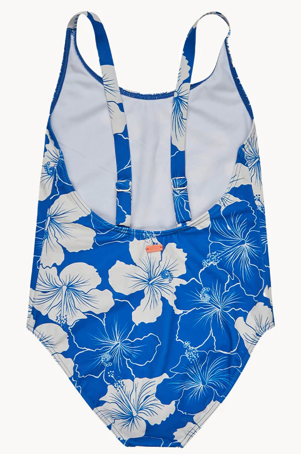 Girls Hippy Hibiscus One Piece - Image 2