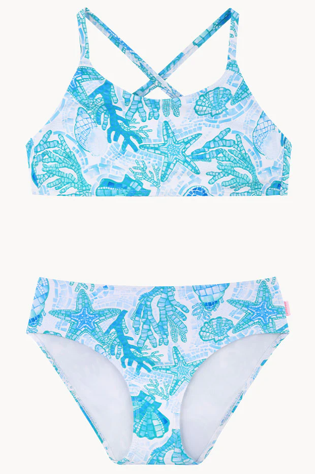 Girls La Mer Tie Back Crop Set - Image 2