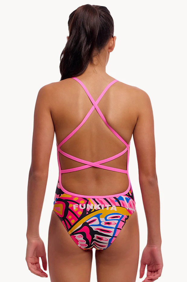 Girls Lover Flies Strapped In One Piece - Image 2