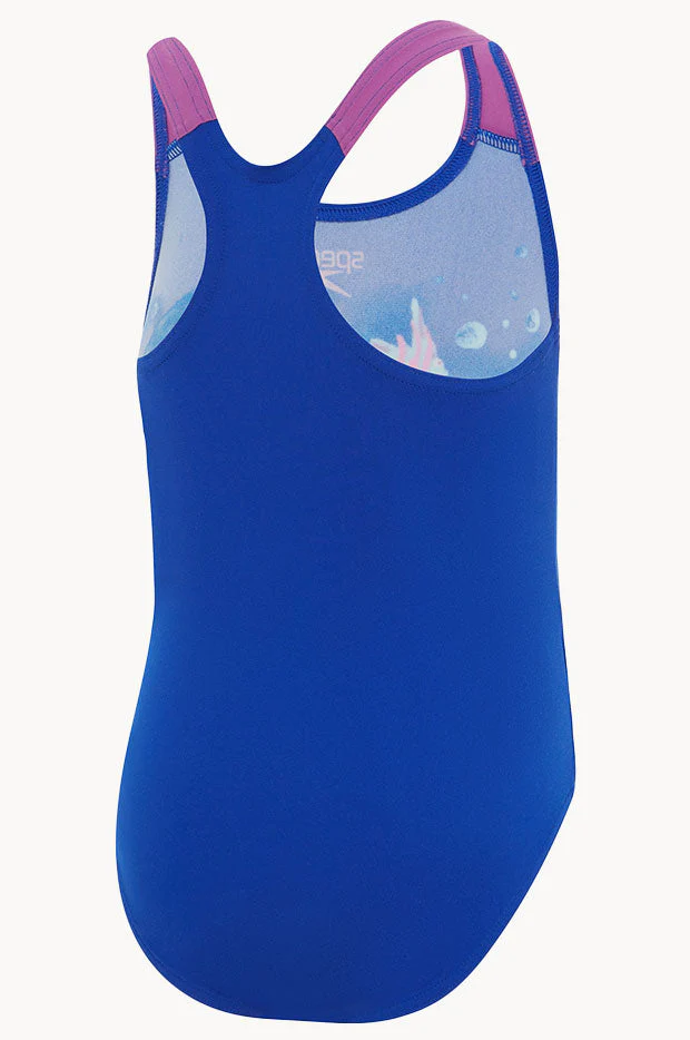 Girls Mermaid Placement One Piece - Image 2
