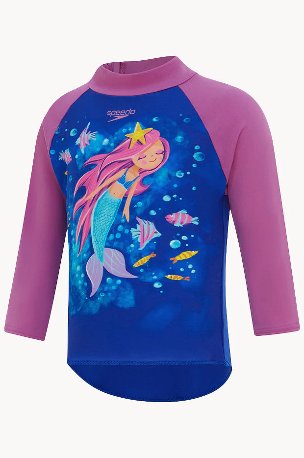 Girls Mermaid Suntop
