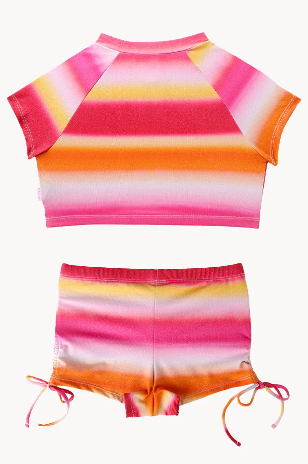 Girls Ombre Crop Suntop Set - Image 3