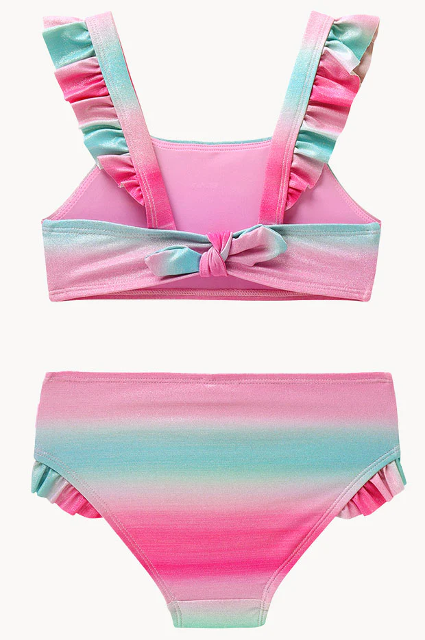 Girls Ombre Frill Crop Set - Image 3
