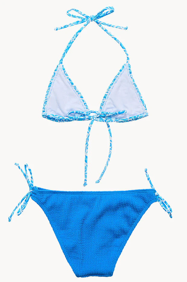 Girls Santorini Blue Tri Set - Image 3