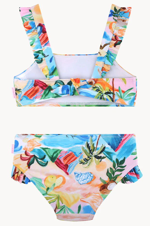 Girls South Pacific Frill Crop Set - Image 2
