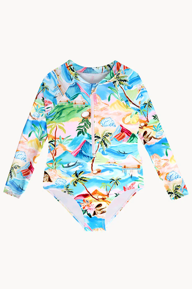 Girls South Pacific Sunsuit
