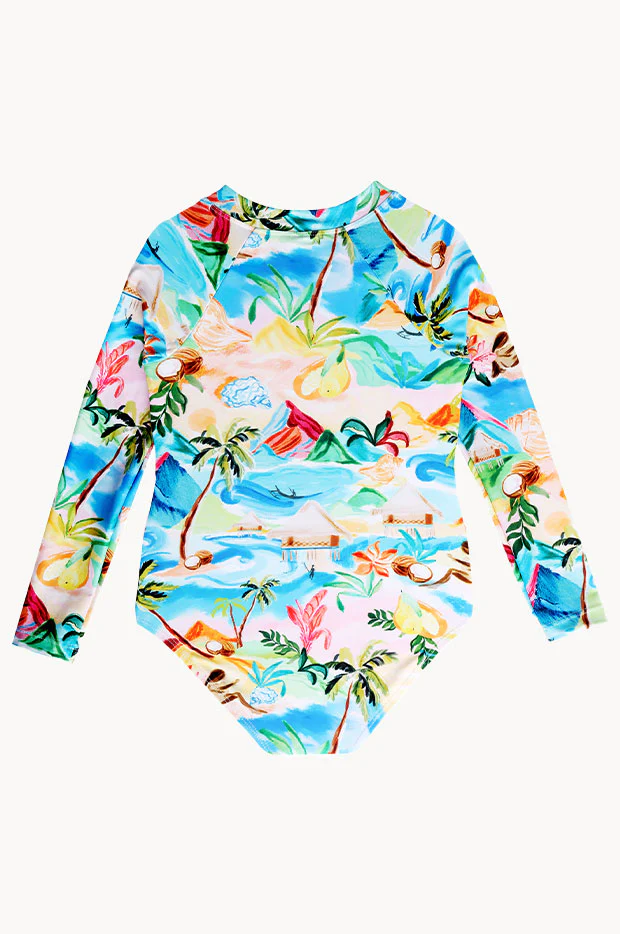 Girls South Pacific Sunsuit - Image 2
