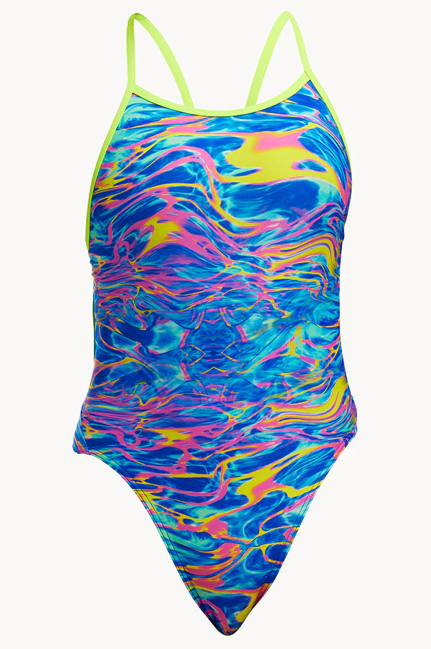 Girls Stir Crazy Single Strap One Piece - Image 3