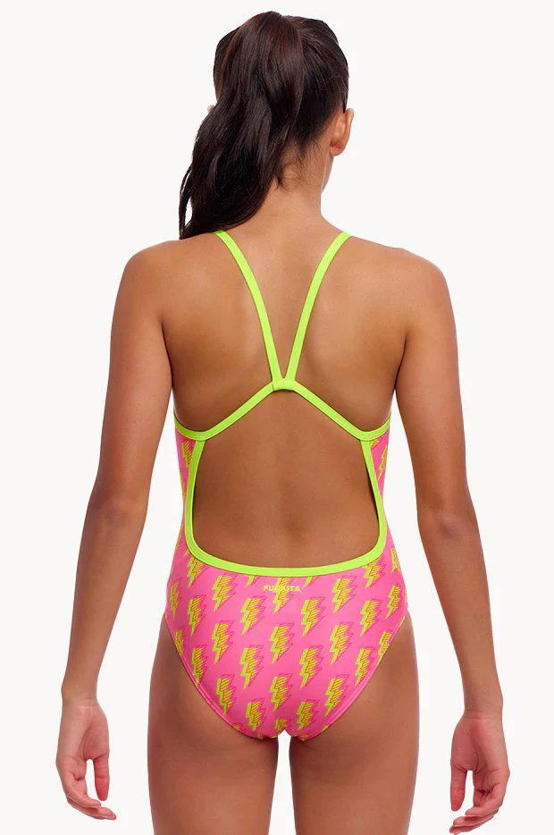 Girls Stunner Single Strap One Piece - Image 2