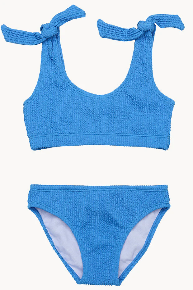 Girls Textured Crop Set - Image 2
