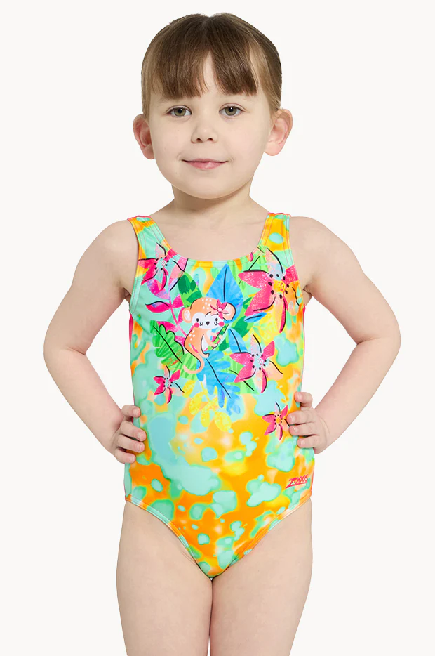 Girls Wildwood Scoopback One Piece - Image 2