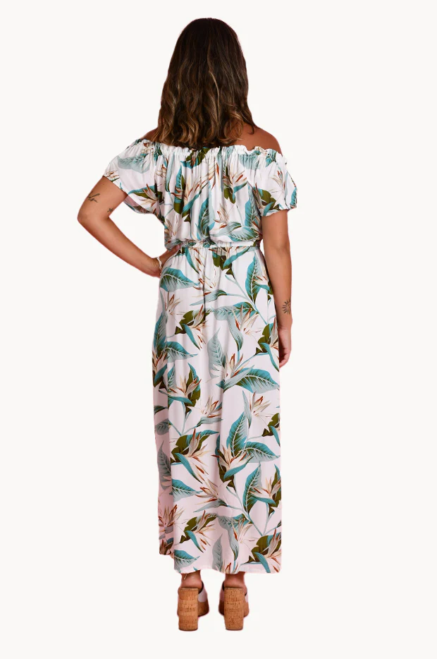 Bird Of Paradise Coral Bay Maxi Dress - Image 4