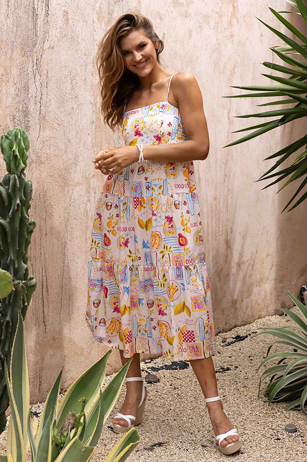 Coco Vacay Ellie Midi Dress - Image 2