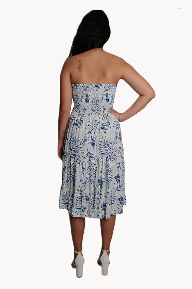 Fern Tiered Ruched Dress - Image 3