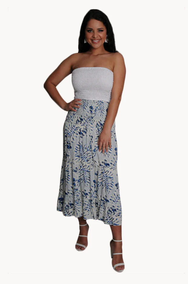 Fern Tiered Ruched Dress - Image 4