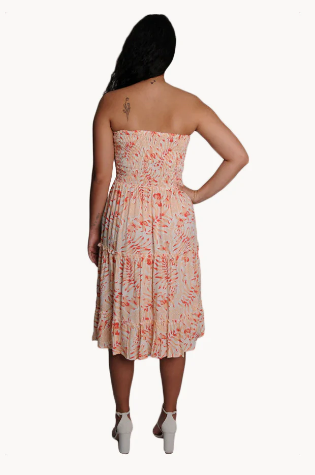 Fern Tiered Ruched Dress - Image 2