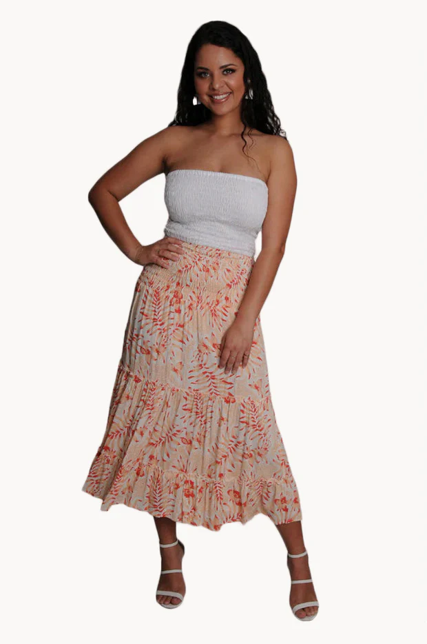 Fern Tiered Ruched Dress - Image 3