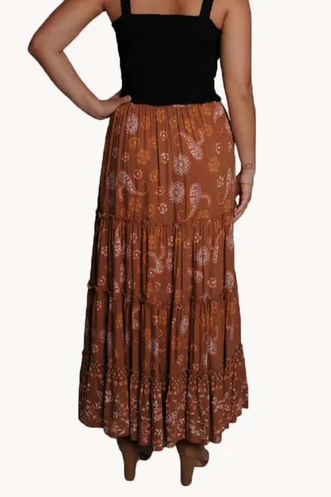 Indie Boho Maxi Skirt - Image 2