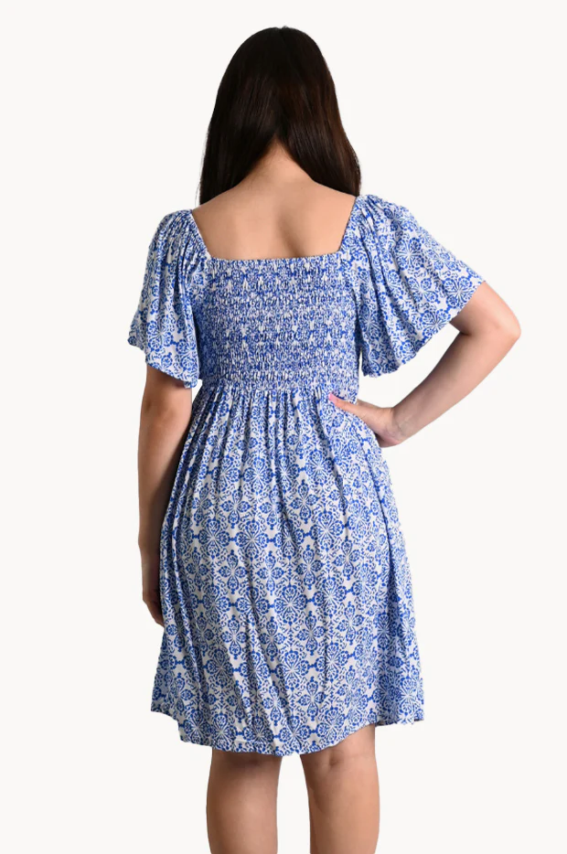 Mediterranean Manhattan Short Dress - Image 2