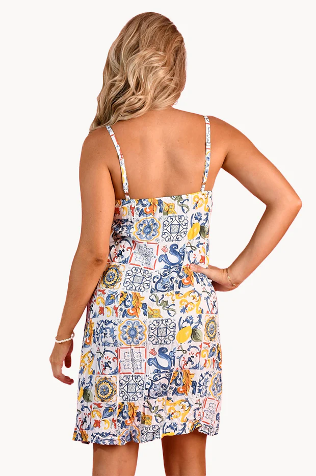 Moroccan Tiles Sadie Shift Dress - Image 2