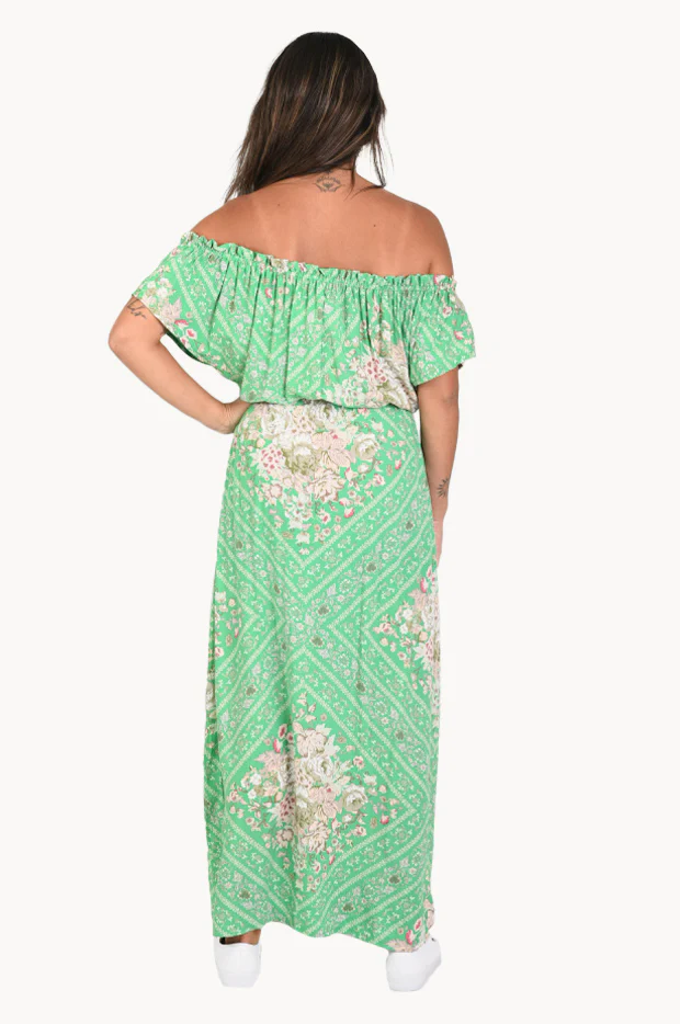 Oriental Rose Coral Bay Maxi Dress - Image 2