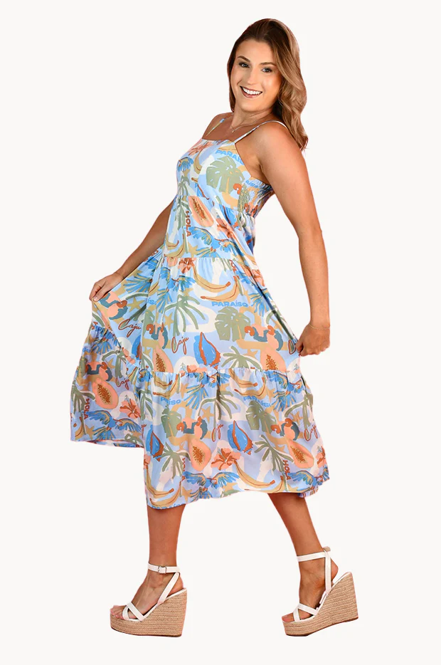 Paraiso Ellie Midi Dress - Image 3