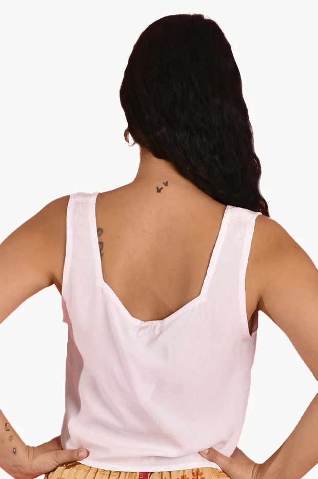 Plain Marina Crop Top - Image 2