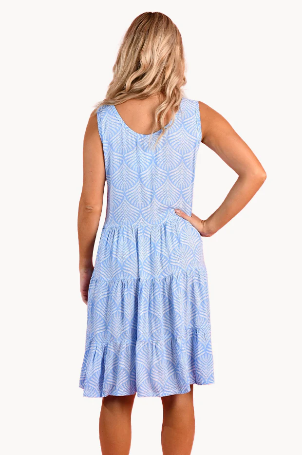 Scallop Fern Maui Thick Strap Dress - Image 3