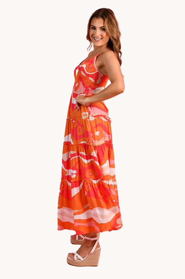Summer Sunrise Traveller Maxi Dress - Image 4