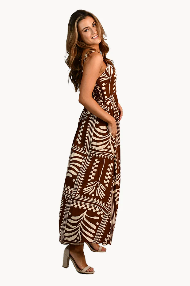 Tribal Artisan Emily Maxi Dress - Image 3