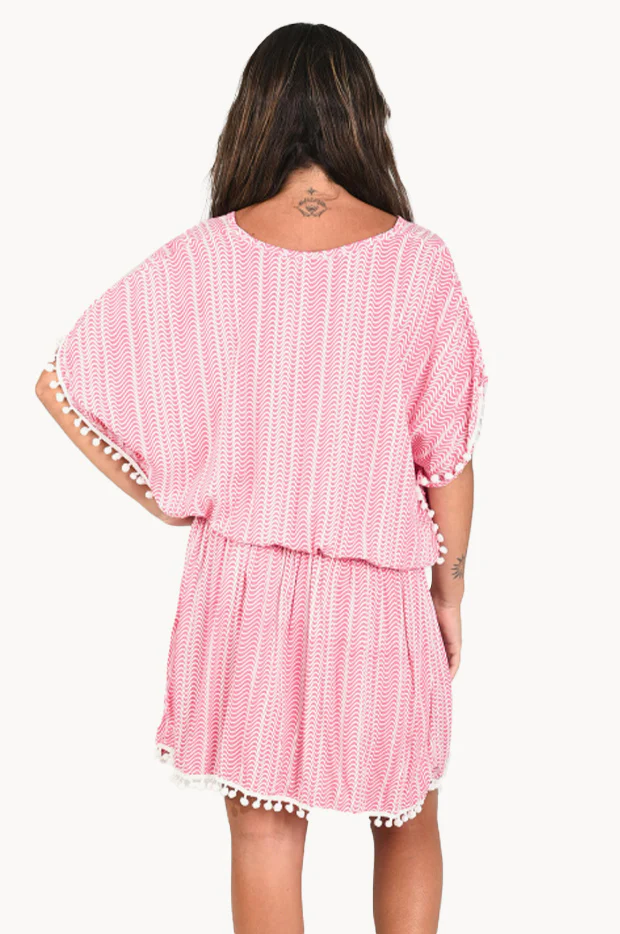 Wave Holiday Bobble Kaftan - Image 2