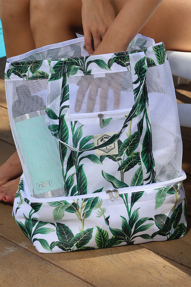 Botanical 2 In 1 Beach Cooler Bag