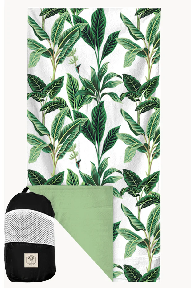 Botanical Microfibre Beach Towel - Image 2