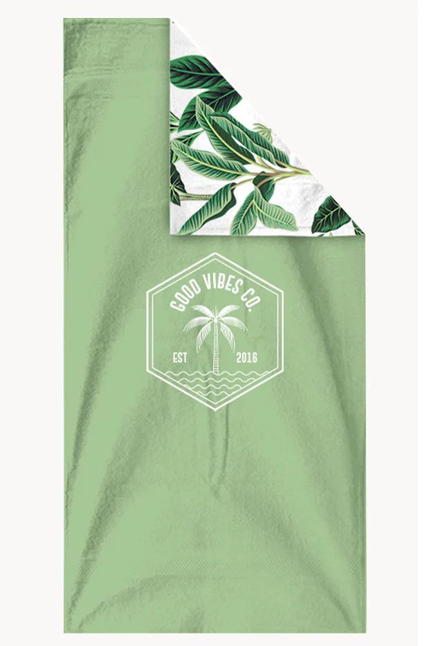 Botanical Microfibre Beach Towel - Image 3