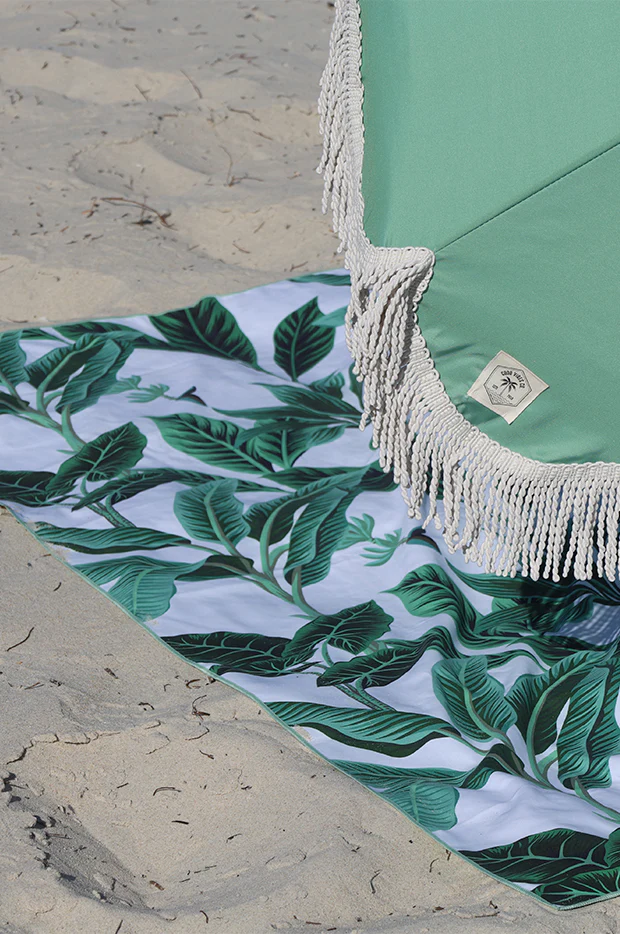 Botanical Microfibre Beach Towel - Image 4