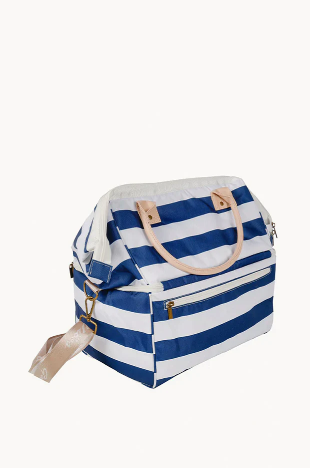 Hamptons Stripe Picnic Cooler Bag - Image 2