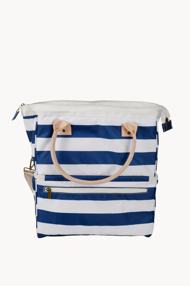 Hamptons Stripe Picnic Cooler Bag - Image 3