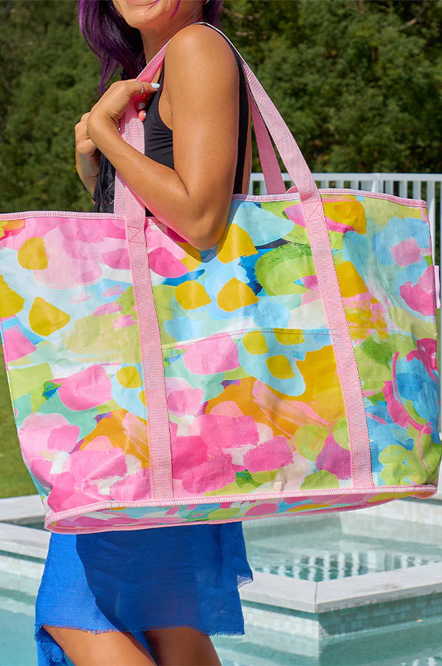 Good Vibes Jumbo Beach Bag - Image 3