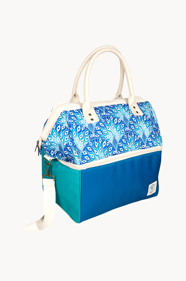 Peacock Paradise Picnic Cooler Bag - Image 2