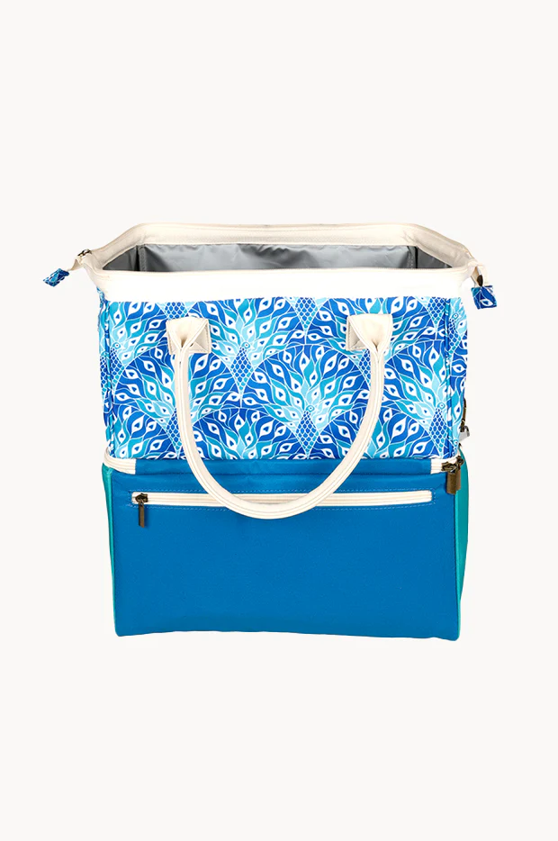 Peacock Paradise Picnic Cooler Bag - Image 3