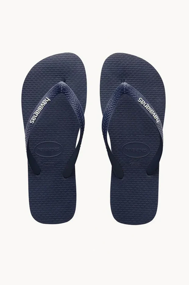 Mens Rubber Logo Thong - Image 3