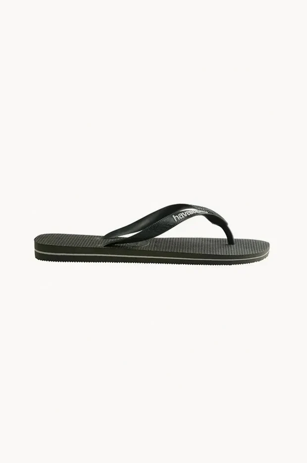 Mens Top Rubber Logo Thong - Image 2