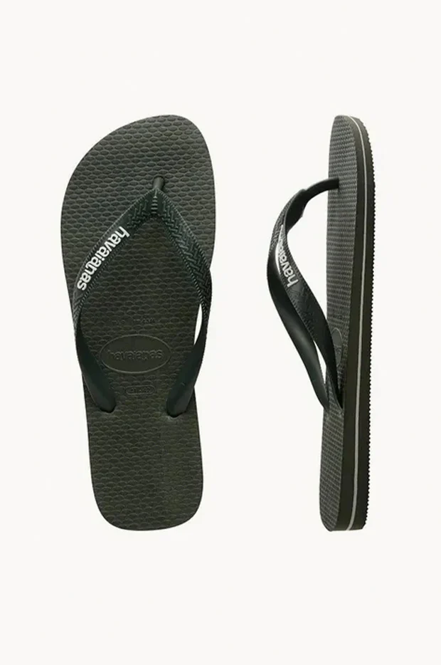 Mens Top Rubber Logo Thong - Image 3