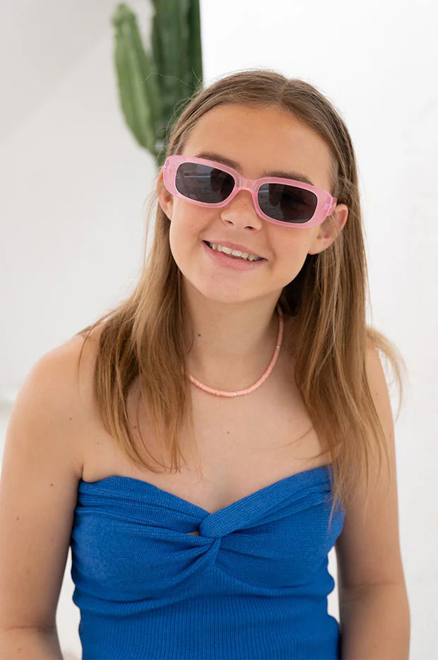 Teen Slim Rectangle Sunglasses - Image 2
