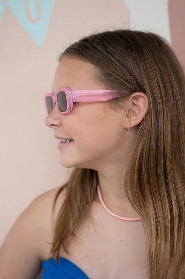 Teen Slim Rectangle Sunglasses - Image 3