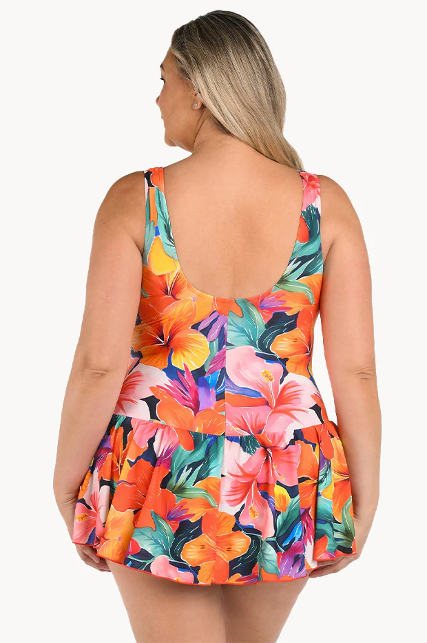 Hibiscus Honey Swim Dress + - Image 2